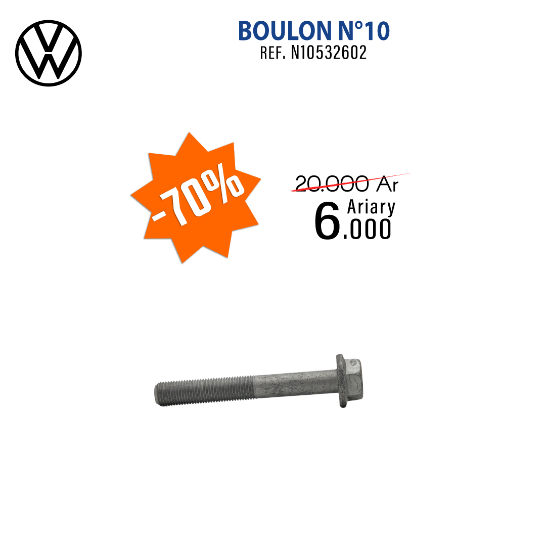 Boulon N°10